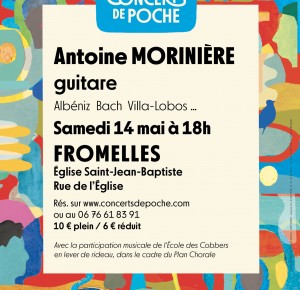 Les concerts de poche à Fromelles : Antoine Morinière (guitare)